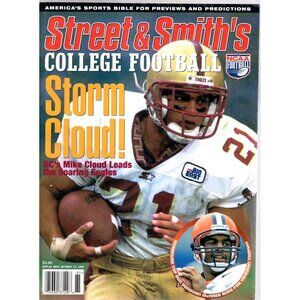 Street Smiths College Football 1998 Mike Cloud Boston College McNabb